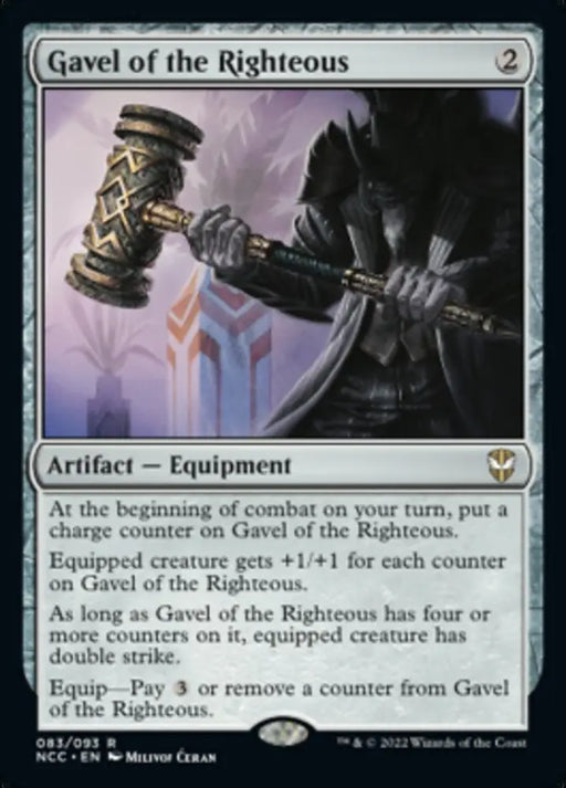 Gavel of the Righteous [Streets of New Capenna Commander] - MTG Single
