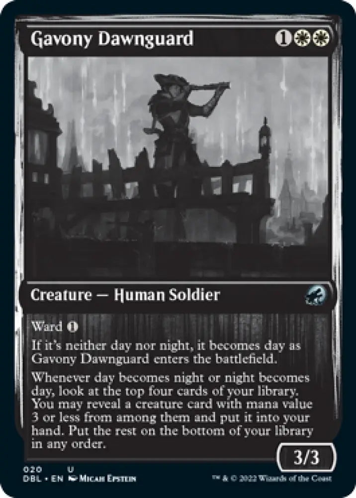 Gavony Dawnguard [Innistrad: Double Feature] - MTG Single