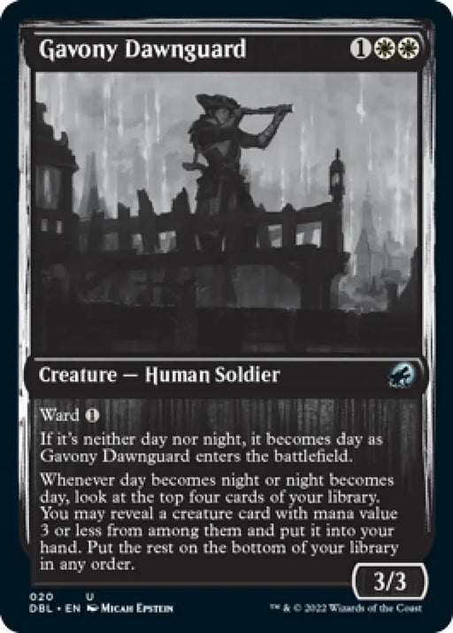 Gavony Dawnguard [Innistrad: Double Feature] - MTG Single