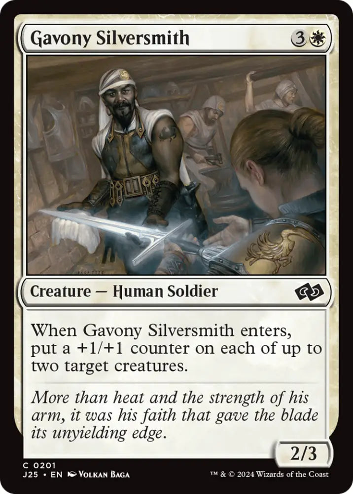 Gavony Silversmith [Foundations Jumpstart] - MTG Single