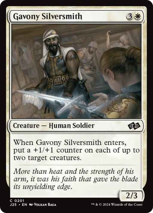 Gavony Silversmith [Foundations Jumpstart] - MTG Single