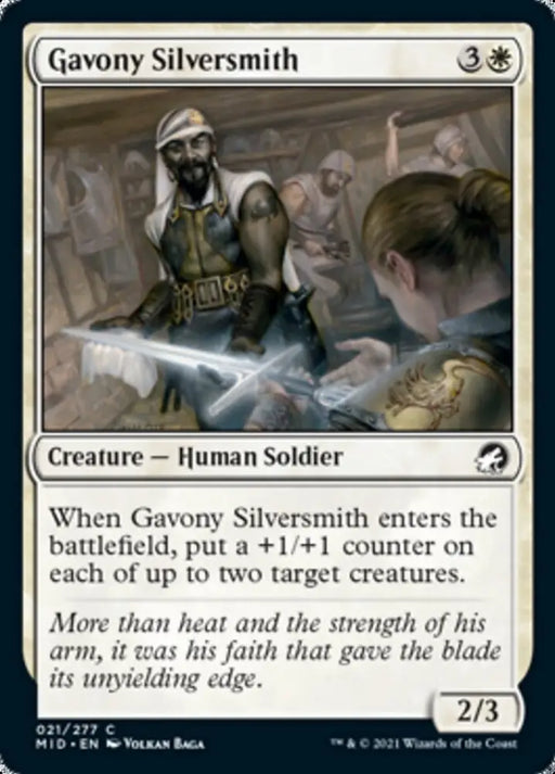 Gavony Silversmith [Innistrad: Midnight Hunt] - MTG Single