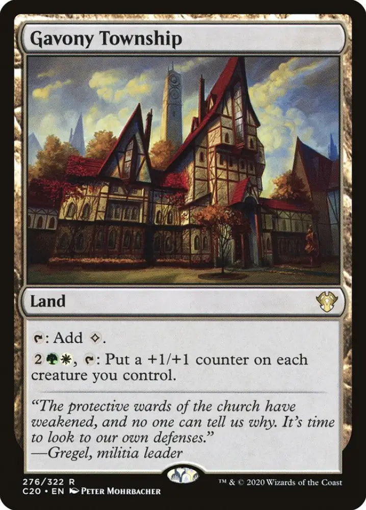 Gavony Township [Commander 2020] - MTG Single
