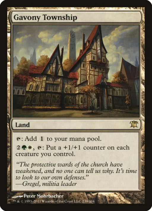 Gavony Township [Innistrad] - MTG Single