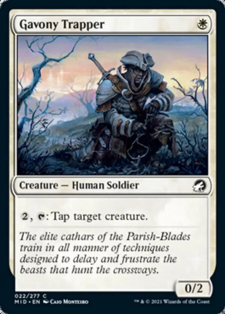 Gavony Trapper [Innistrad: Midnight Hunt] - MTG Single