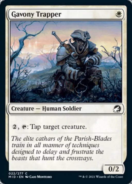 Gavony Trapper [Innistrad: Midnight Hunt] - MTG Single