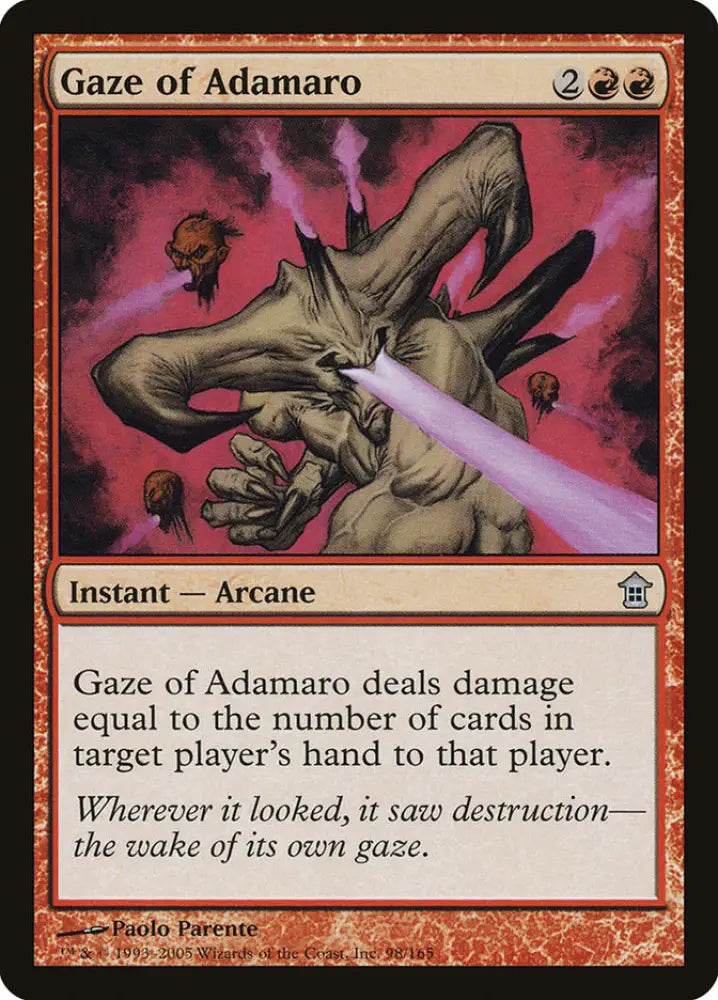 Gaze of Adamaro [Saviors of Kamigawa] - MTG Single