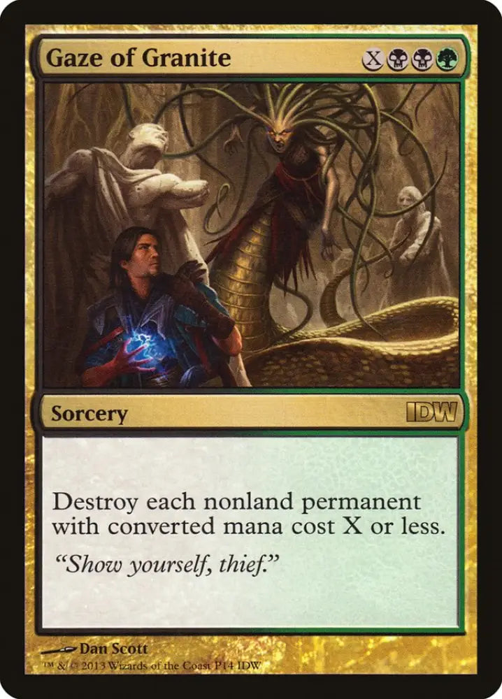 Gaze of Granite [IDW Comics 2013] - MTG Single