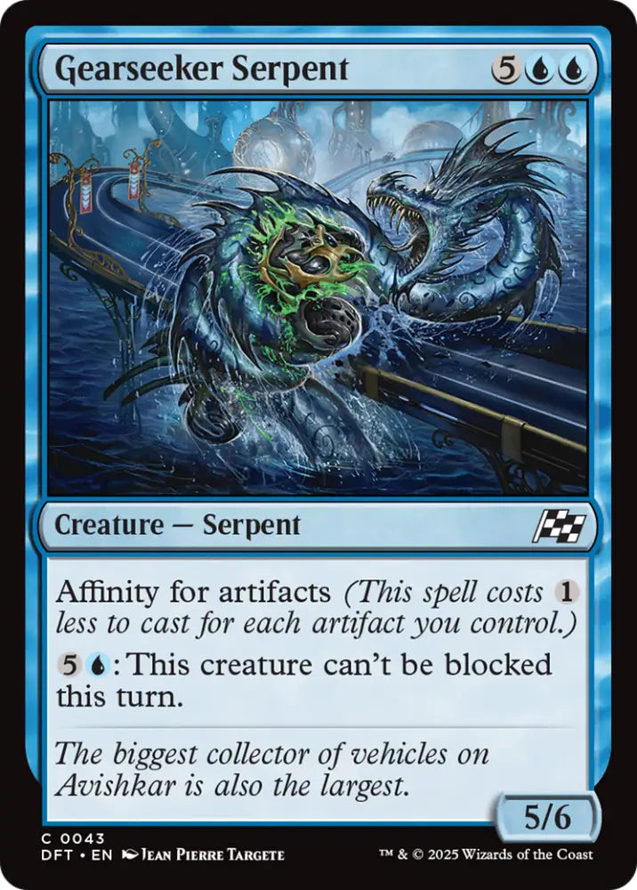 Gearseeker Serpent [Aetherdrift] - MTG Single