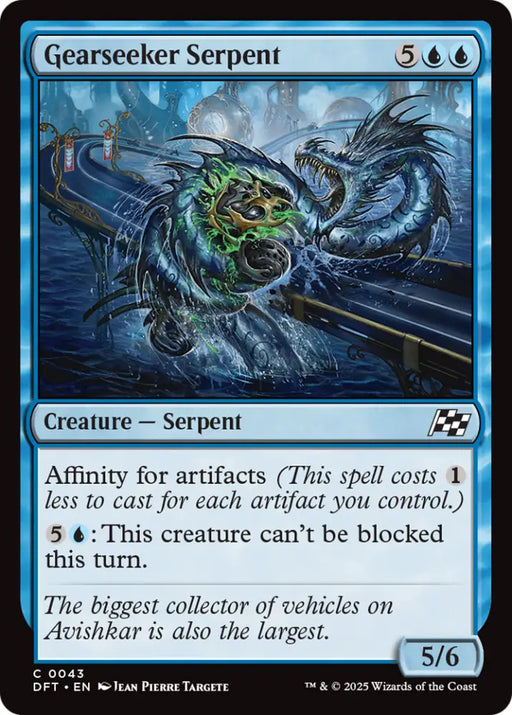 Gearseeker Serpent [Aetherdrift] - MTG Single