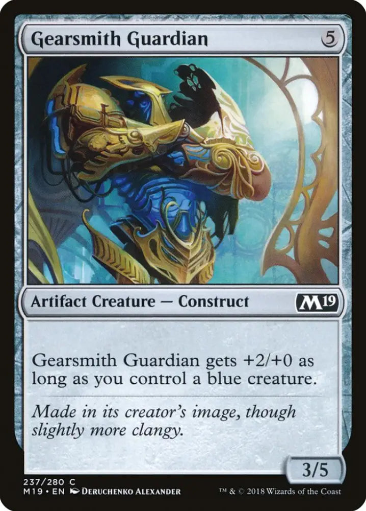 Gearsmith Guardian [Core Set 2019] - MTG Single
