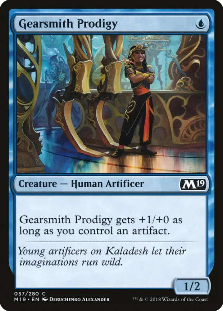 Gearsmith Prodigy [Core Set 2019] - MTG Single