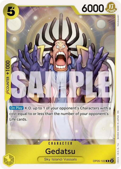 Gedatsu (Reprint) (OP05-102) [Premium Booster -The Best- Vol. 2]