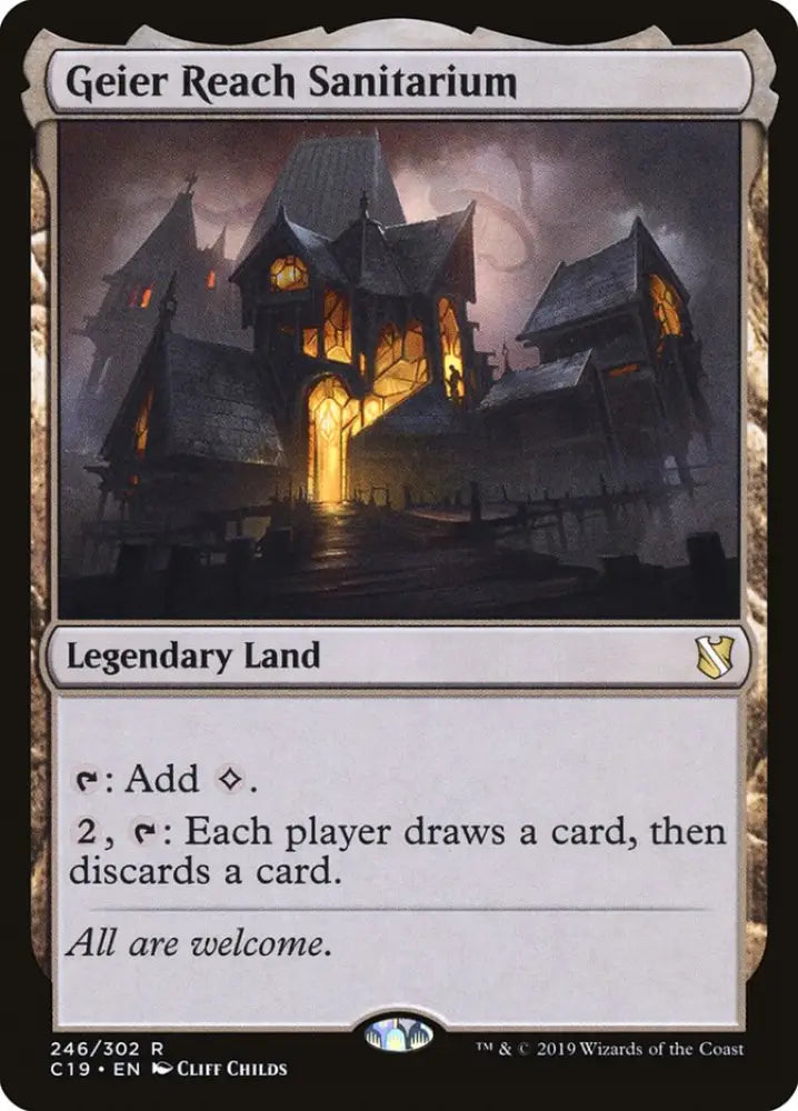 Geier Reach Sanitarium [Commander 2019] - MTG Single