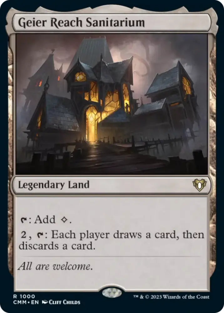 Geier Reach Sanitarium [Commander Masters] - MTG Single