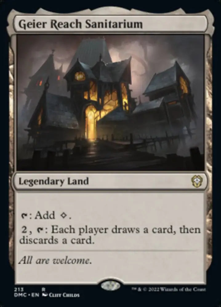 Geier Reach Sanitarium [Dominaria United Commander] - MTG Single