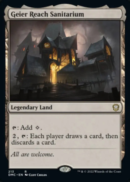 Geier Reach Sanitarium [Dominaria United Commander] - MTG Single