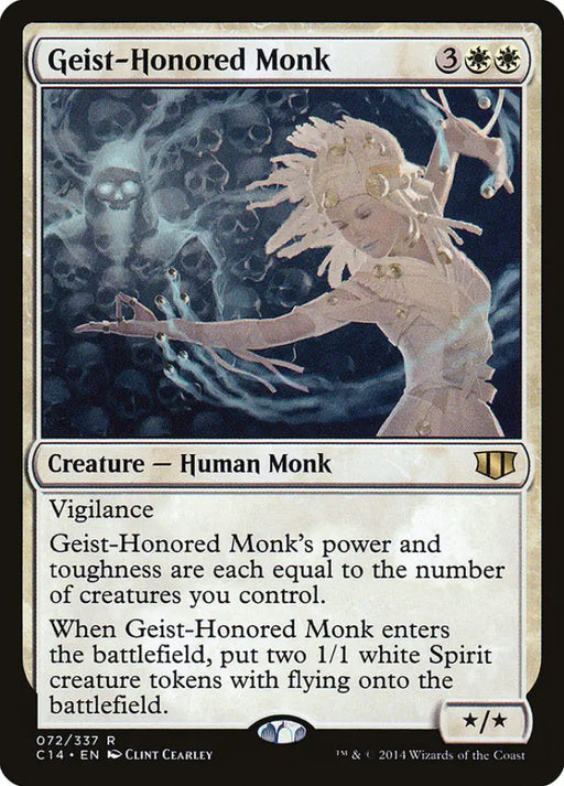 Geist-Honored Monk [Commander 2014] - MTG Single