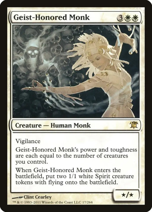 Geist-Honored Monk [Innistrad] - MTG Single