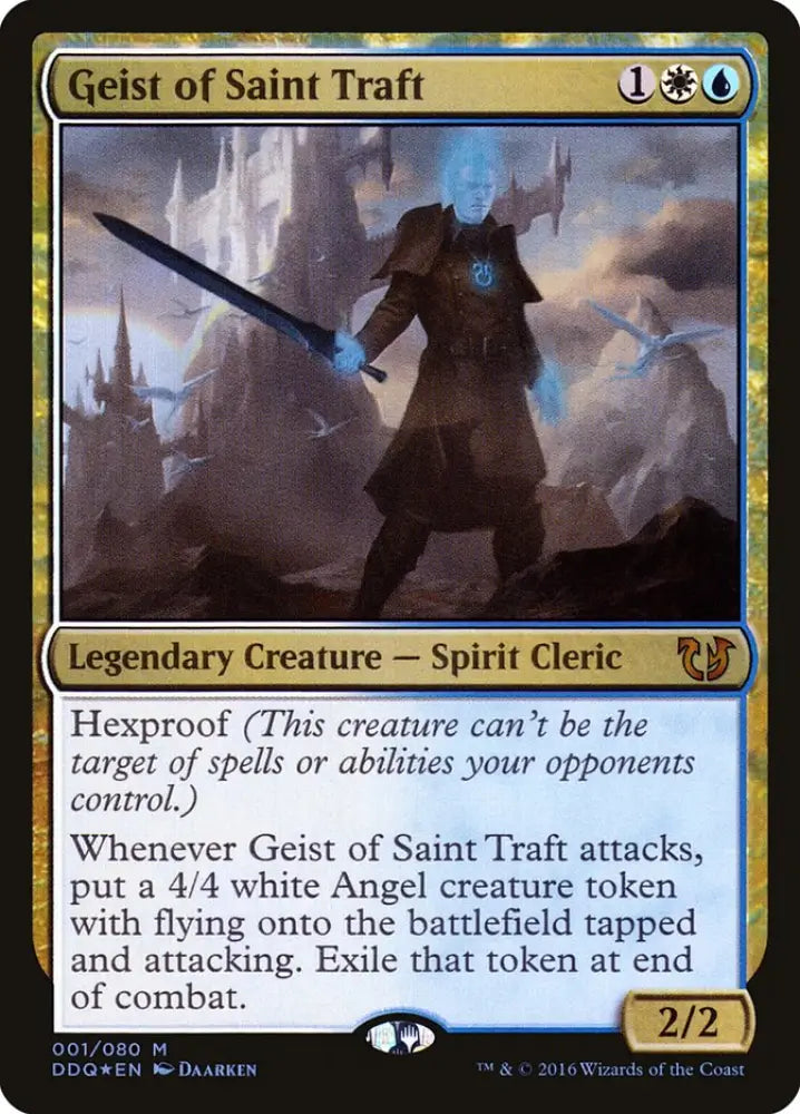 Geist of Saint Traft [Duel Decks: Blessed vs. Cursed] - MTG Single