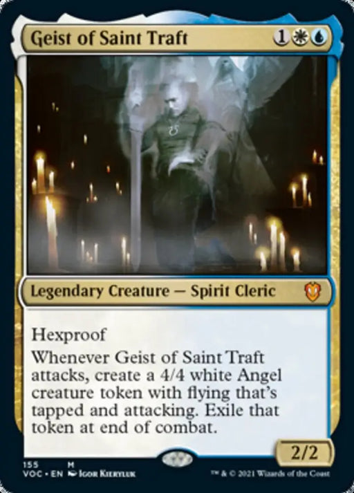 Geist of Saint Traft [Innistrad: Crimson Vow Commander] - MTG Single