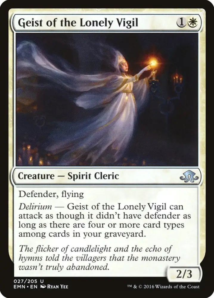 Geist of the Lonely Vigil [Eldritch Moon] - MTG Single
