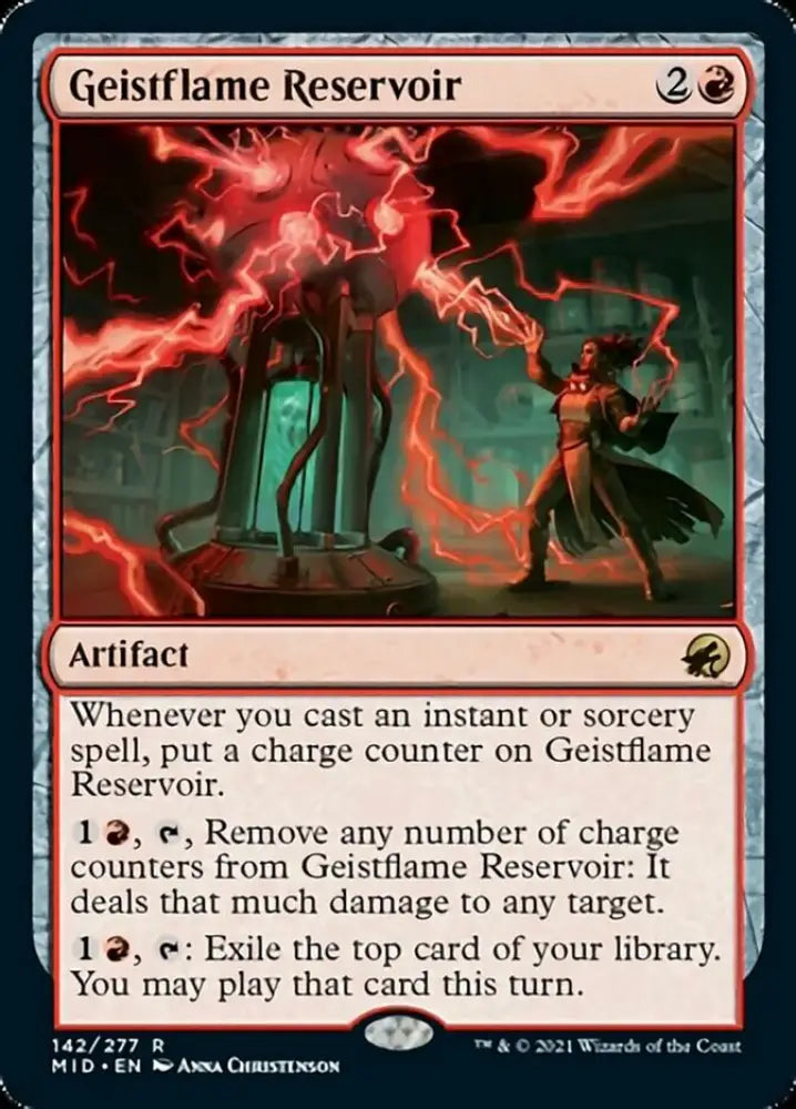Geistflame Reservoir [Innistrad: Midnight Hunt] - MTG Single