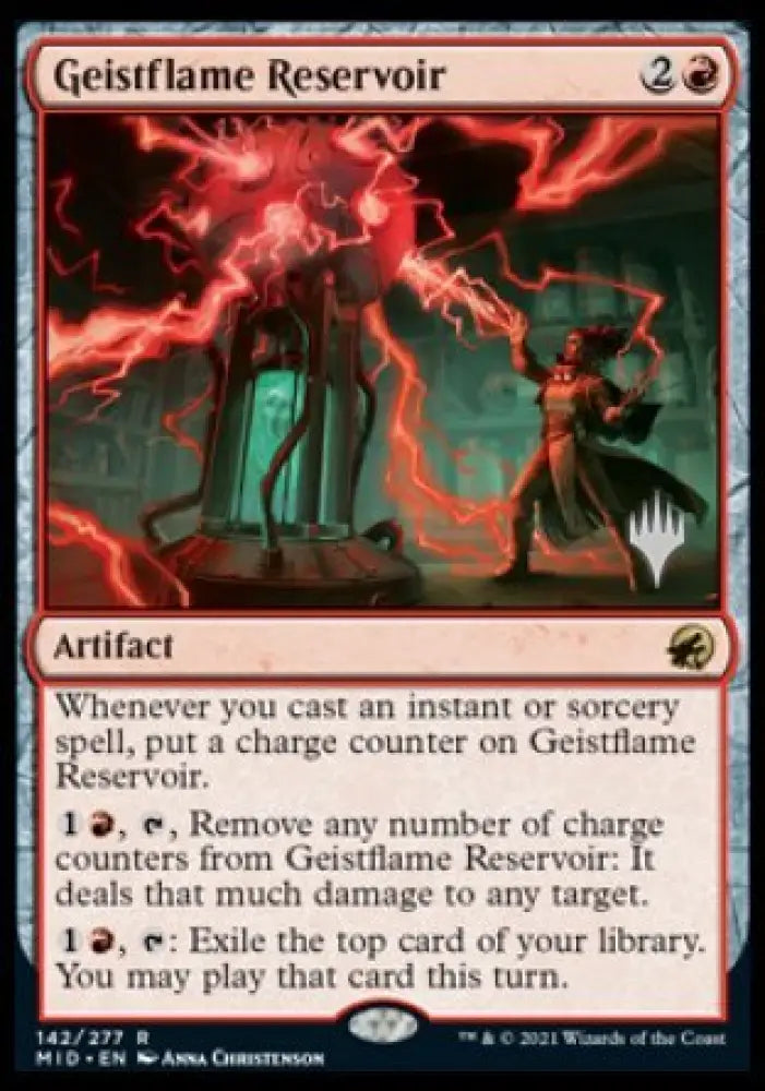 Geistflame Reservoir (Promo Pack) [Innistrad: Midnight Hunt Promos] - MTG Single