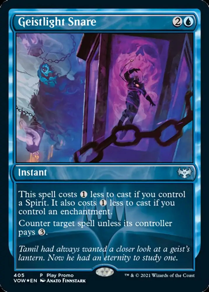 Geistlight Snare (Play Promo) [Innistrad: Crimson Vow] - MTG Single