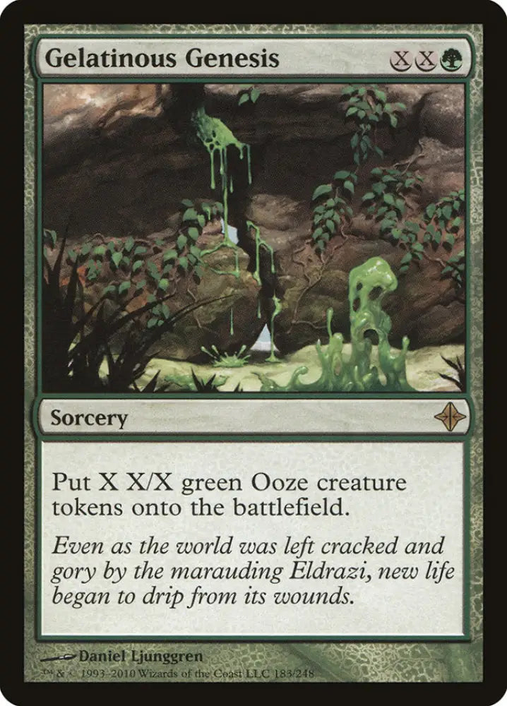 Gelatinous Genesis [Rise of the Eldrazi] - MTG Single