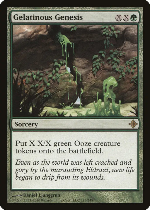 Gelatinous Genesis [Rise of the Eldrazi] - MTG Single