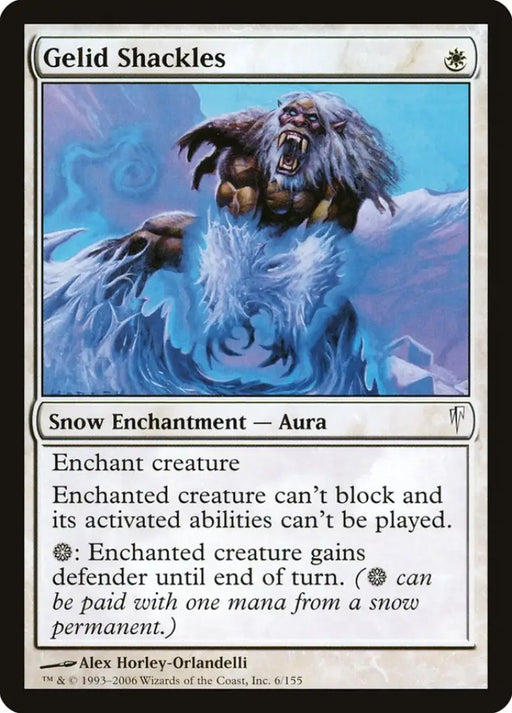 Gelid Shackles [Coldsnap] - MTG Single