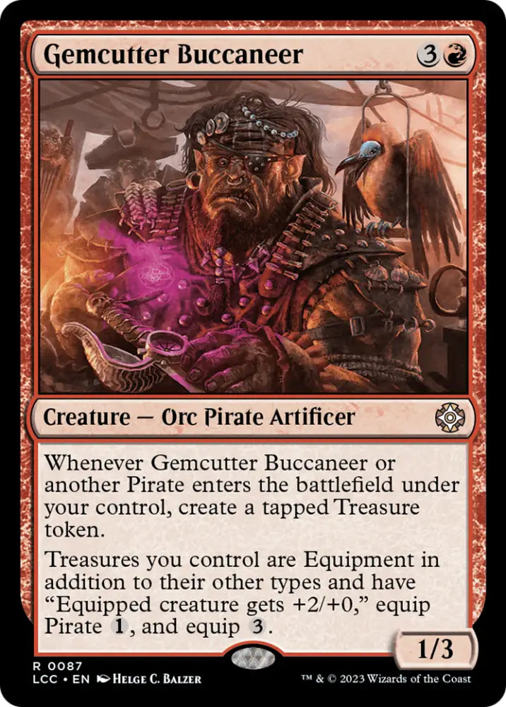 Gemcutter Buccaneer [The Lost Caverns of Ixalan Commander] - MTG Single