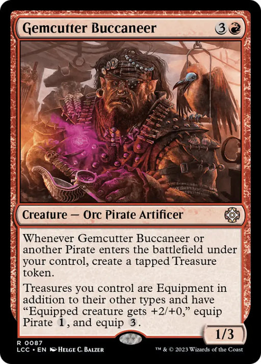 Gemcutter Buccaneer [The Lost Caverns of Ixalan Commander] - MTG Single