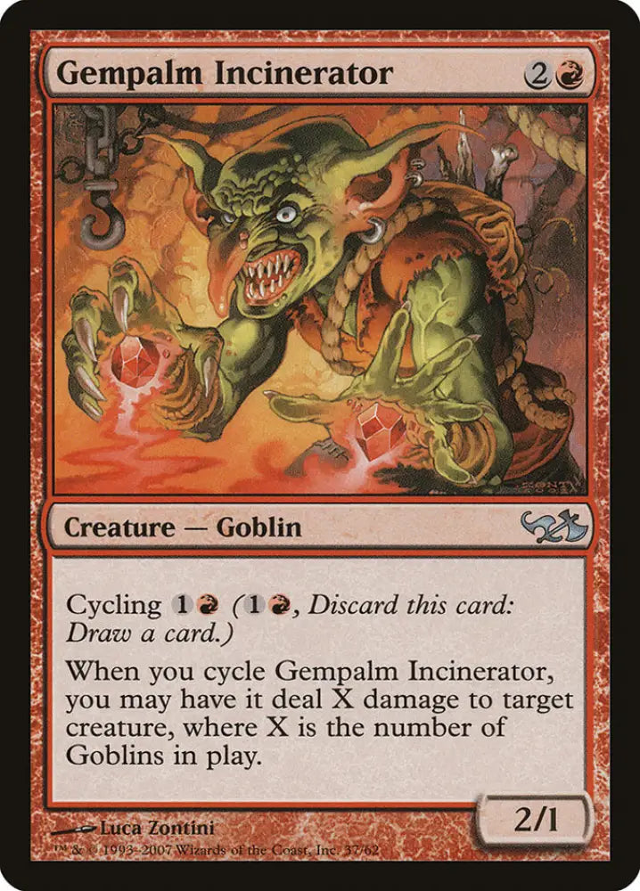 Gempalm Incinerator [Duel Decks: Elves vs. Goblins] - MTG Single