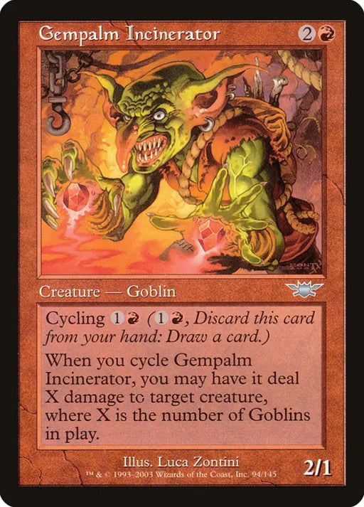 Gempalm Incinerator [Legions] - MTG Single
