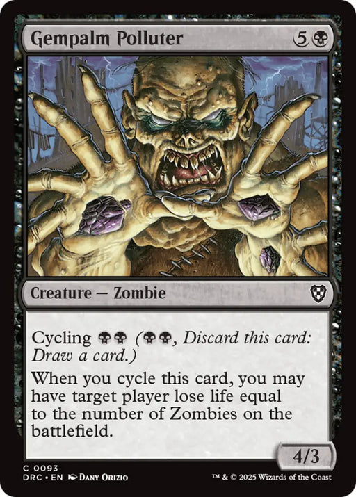 Gempalm Polluter [Aetherdrift Commander] - MTG Single