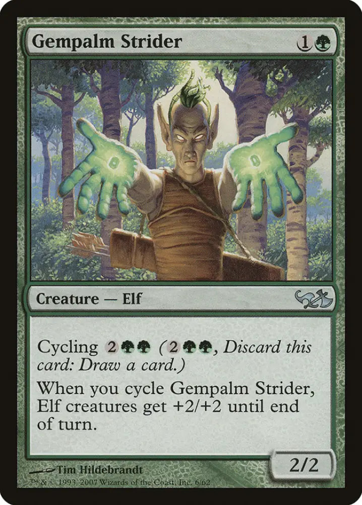 Gempalm Strider [Duel Decks: Elves vs. Goblins] - MTG Single