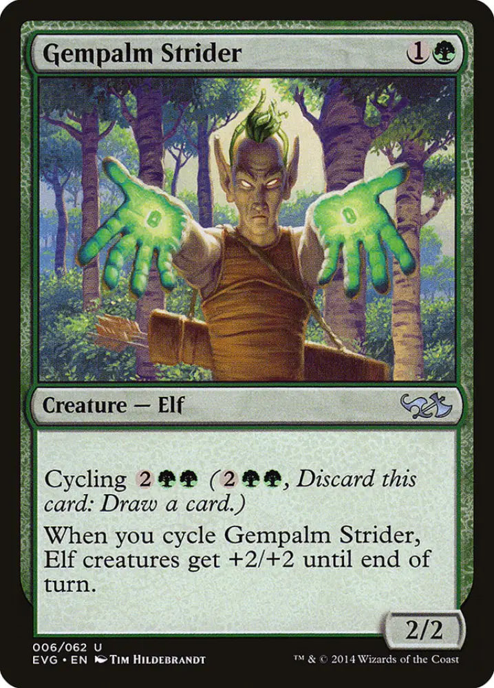 Gempalm Strider (Elves vs. Goblins) [Duel Decks Anthology] - MTG Single