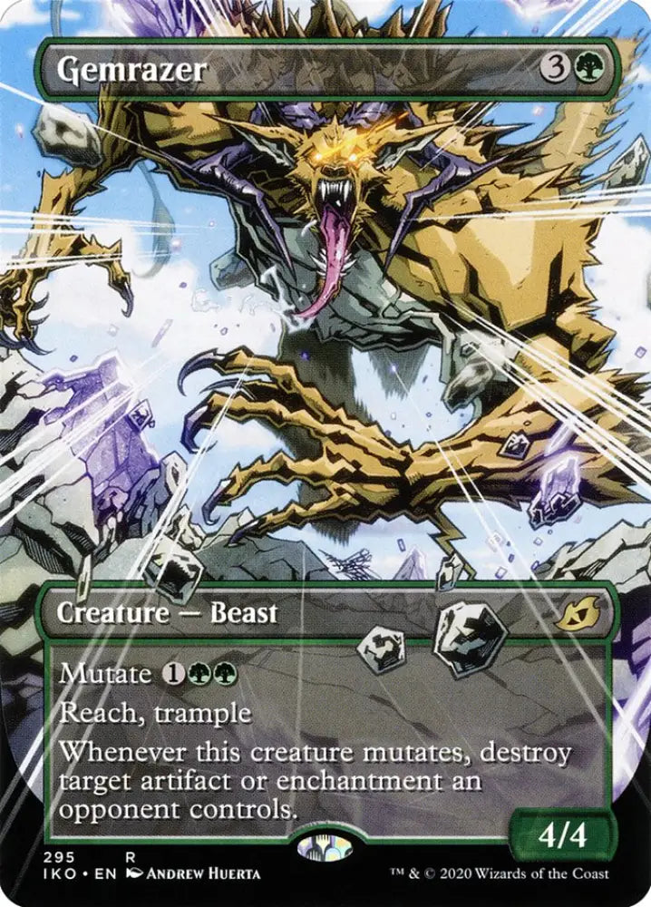 Gemrazer (Showcase) [Ikoria: Lair of Behemoths] - MTG Single