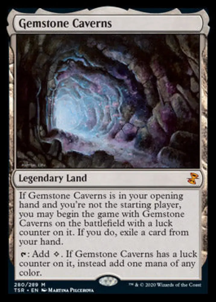 Gemstone Caverns [Time Spiral Remastered] - MTG Single
