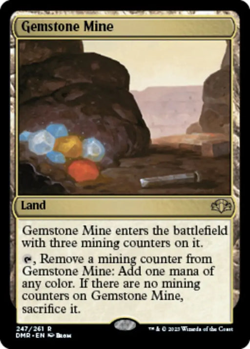 Gemstone Mine [Dominaria Remastered] - MTG Single