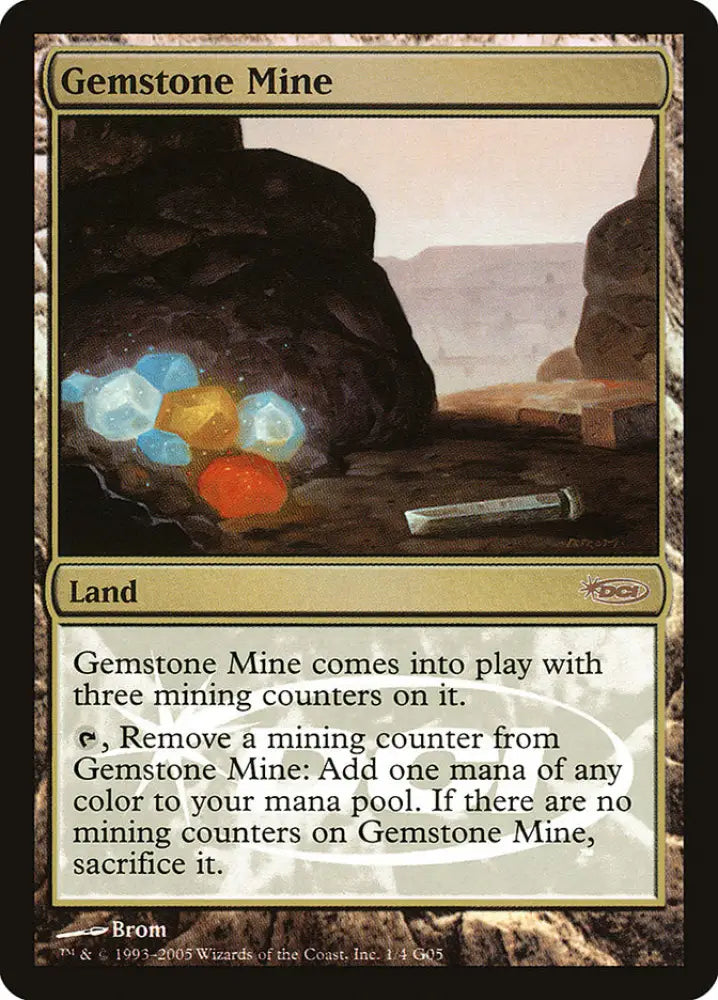 Gemstone Mine [Judge Gift Cards 2005] - MTG Single