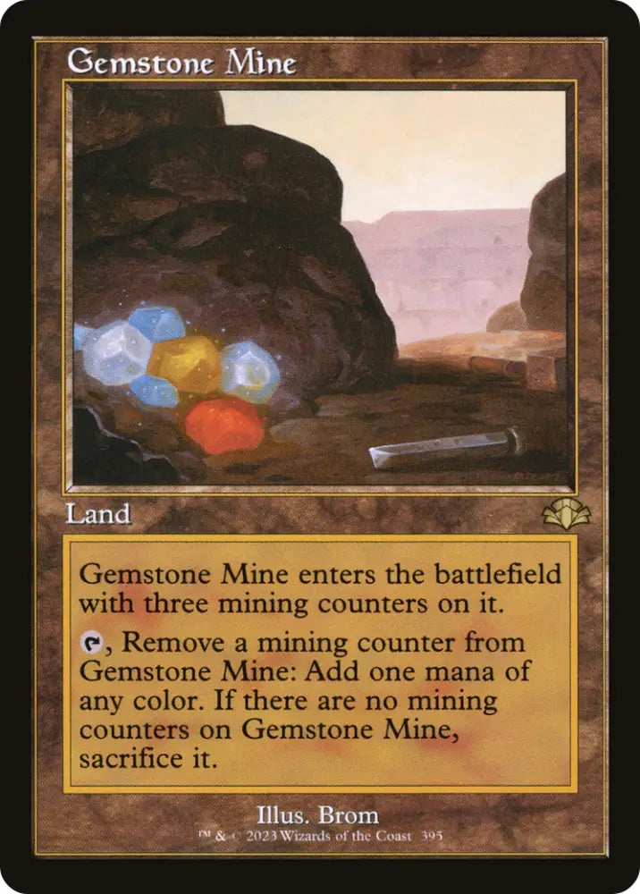 Gemstone Mine (Retro) [Dominaria Remastered] - MTG Single