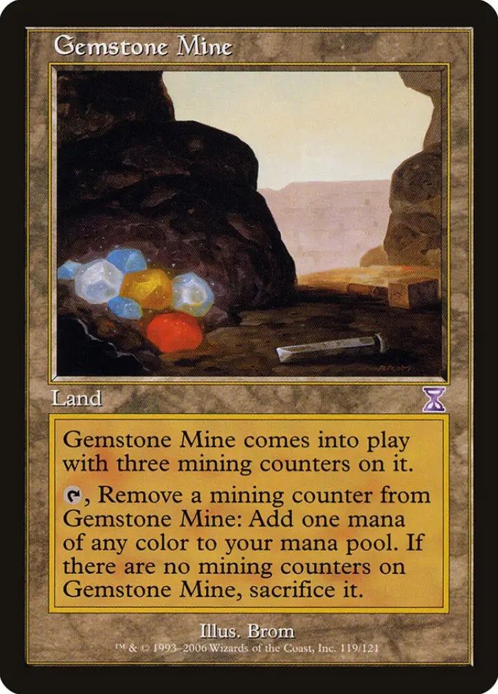 Gemstone Mine [Time Spiral Timeshifted] - MTG Single