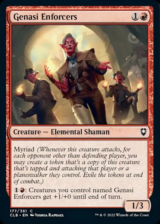 Genasi Enforcers [Commander Legends: Battle for Baldur’s Gate] - MTG Single