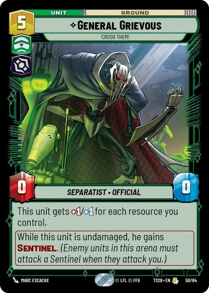 General Grievous - Crush Them! (50/84) [Twin Suns]