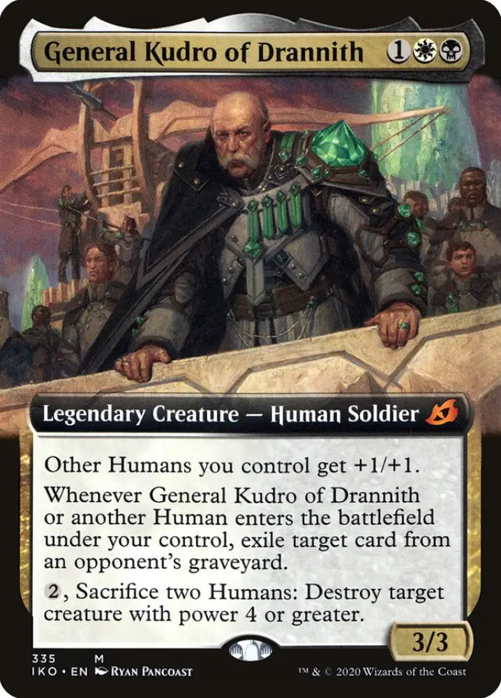 General Kudro of Drannith (Extended Art) [Ikoria: Lair of Behemoths] - MTG Single