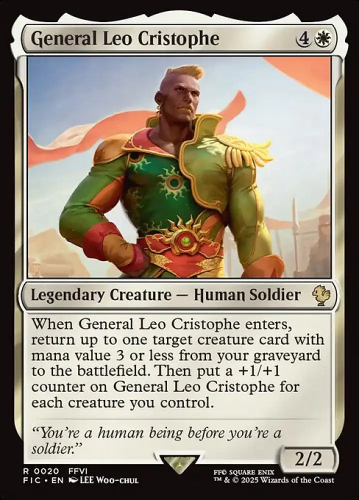 General Leo Cristophe (20) [Final Fantasy Commander]