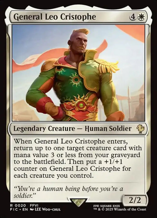 General Leo Cristophe (20) [Final Fantasy Commander]